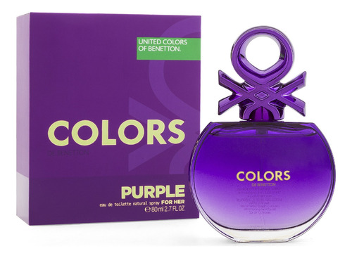 D Benetton Colors Purple 80 Ml Edt 
