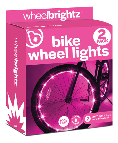 Luces Led Para Ruedas De Bicicleta Pack 2 Edición 2023 C