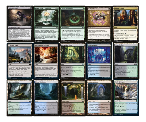 Baraja Edh Elite Graveyard - Muldrotha Dredge - Verde Negro
