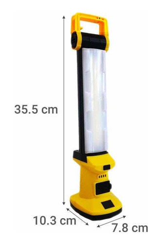Lámpara De Emergencia Recargable 20 W Halux