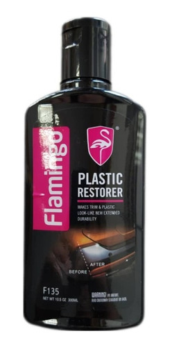 Restaurador De Plastico Flamingo 300ml