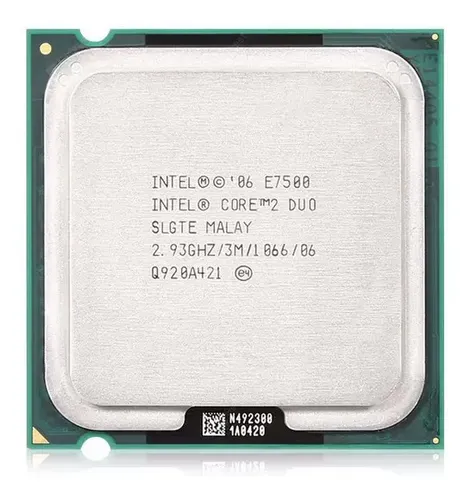 comprar Processador Intel Core 2 Duo E7500 2.93 Ghz Lga 775 