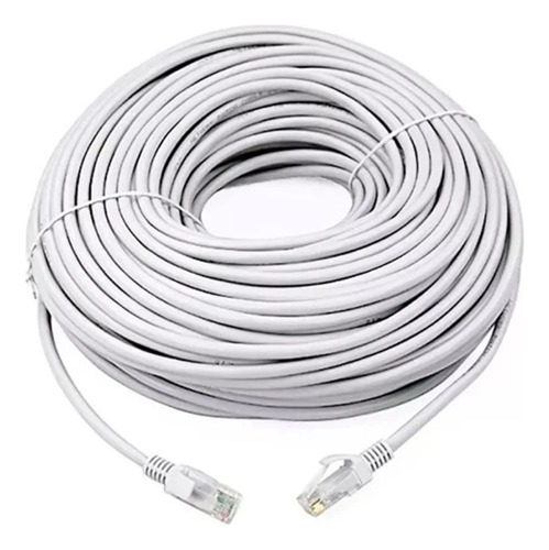 Cable Red Rj45 Categoria 5 Utp Patch Cord Ethernet 25 Mts