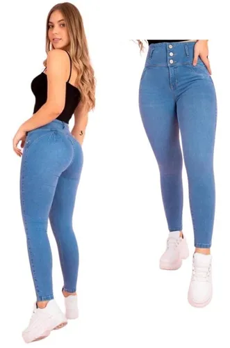 Pantalones Jeans De Dama, Strech Para Cuotas sin