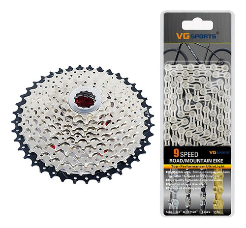 1 Juego De Cassette Freewheel Para Bicicleta De Montaña, 116