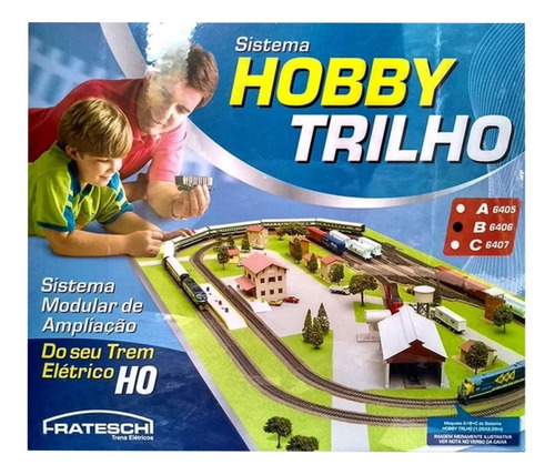 6406 Hobby Trilho Caixa (b) - Frateschi Ferreomodelismo