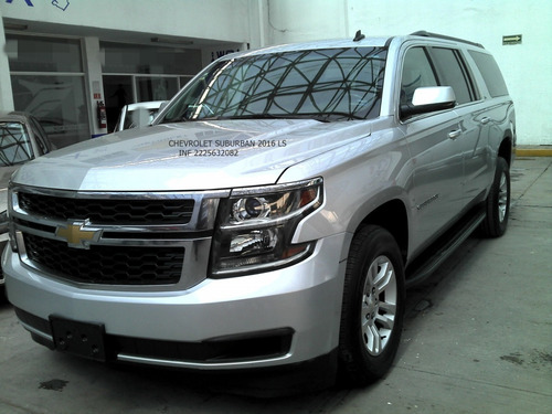 Imagen 1 de 15 de Chevrolet Suburban 2016 Ls 8 Cil 5.3lts Eng $ 117,000