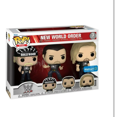 Nwo Wwe New World Order Funko Hogan Hall Nash Walmart Exclus