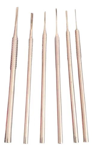 Herramienta Instrumento Podologia Gubia Kit Acero Quirurgico