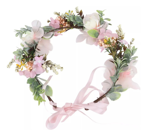 Diadema De Flores Para Fiesta De Bodas