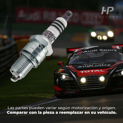 Imagen 2 de 10 de Bujía Iridium Grado 8 Bkr8eix Ngk X 4 Unidades