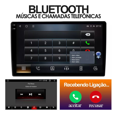 Multimidia Adak Octacore 4+64gb Honda Cr-v + Tv Offline 480p