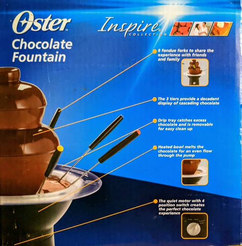 Fuente De Chocolate Oster 