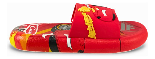 Sandalias Chanclas Cars Rayo Mcqueen Cómodas Para Niños