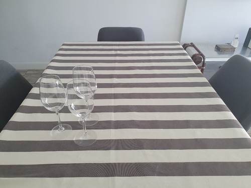 Imagen 2 de 5 de Mantel Tusor Rectangular 2.00x1.50 Mts 100% Algodón Premium