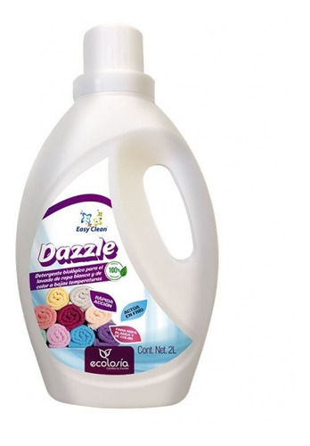Dazzle, Detergente Biológico Para Lavado De Ropa