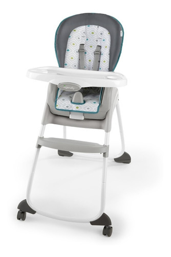 Periquera Silla Trio 3 En 1 Ingenuity Azul Gris Nombre Del Diseño Nash Color Azul/gris