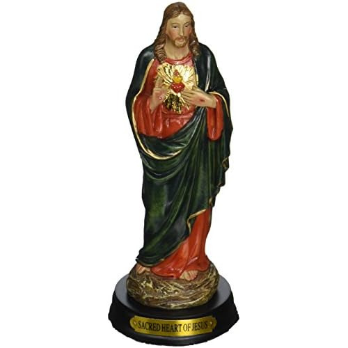 Figurina Religiosa Sagrado Corazón De Jesús De 5 PuLG...