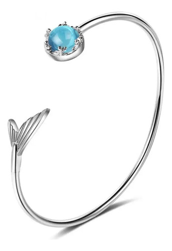 Pulsera Brazalete Manilla De Plata 925 Libélula Para Mujer 