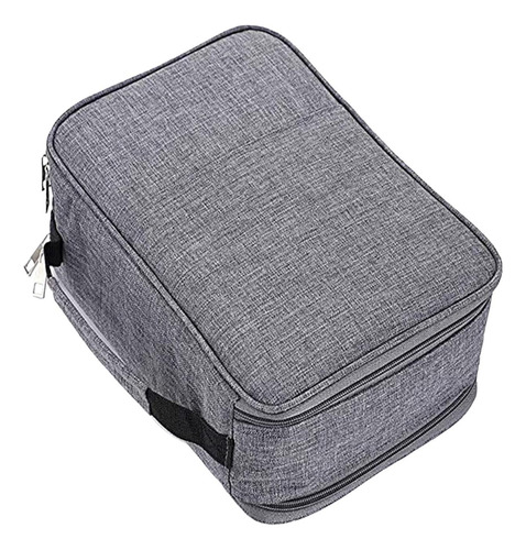 Estojo Organizador De Lápis Colorido Com 300 Cinza