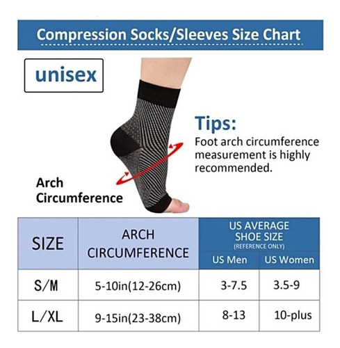 M 3 Pares De Calcetines Neuro, Calcetines De Compresión A