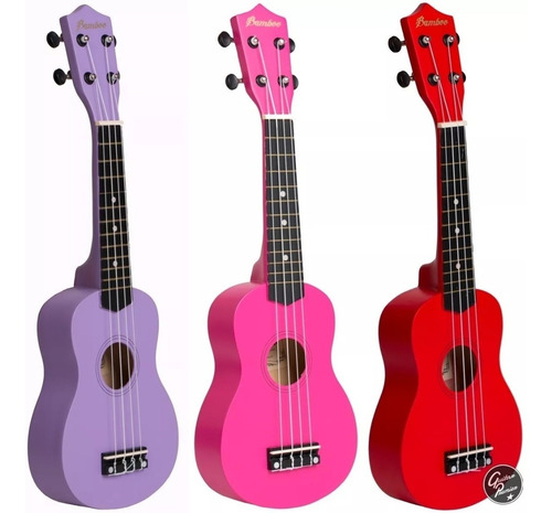 Imagen 6 de 10 de Ukelele Electroacustico Soprano + Funda Acolchada + Cable