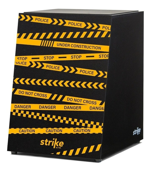 Cajon Fsa Strike Sk 4057 Caution Acústico | Frete grátis