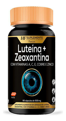 Luteina 20mg + Zeaxantina 3mg Vitamina A C E Cobre Selenio