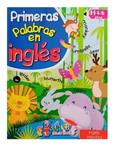 Primeras Palabras En Ingles 4 A 6 Años 112 Paginas