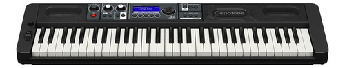  Casio Ct-s500 Teclado Portatil De 61 Teclas Con Eliminador Color Negro