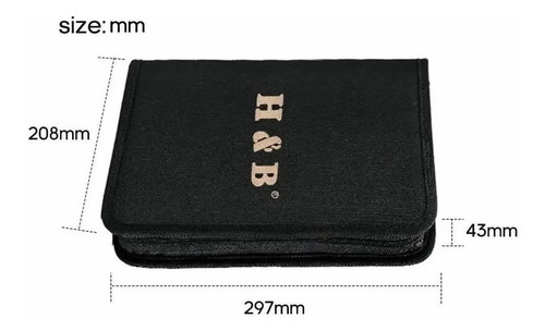 Imagen 10 de 10 de Kit De Lápices De Dibujo Y Boceto Con Accesorios H&b 71pzs