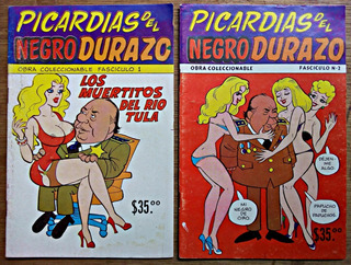 Lo Negro Del Negro Durazo Rarísimo Comic Mexicano Años 80s