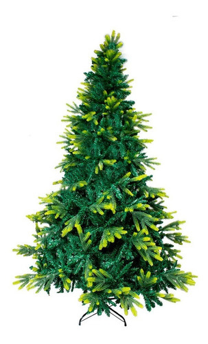 Arbol Pino De Navidad Verde 210 Cm Cepillo Árbol Artificial