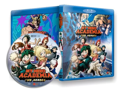 Boku No Hero Academia: Filme Two Heroes Em Blu-ray Dublado