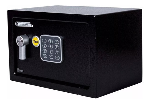 Caja Fuerte De Seguridad Electronica Activacion Yale Mx84835 Color Negro