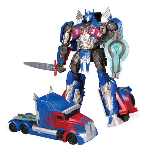 Miniatura De La Serie Transformers Optimus Prime Deformar [u