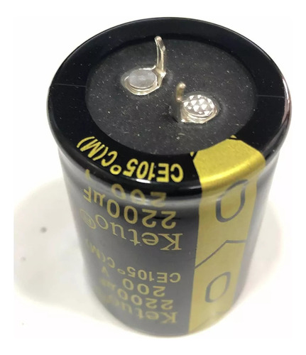 Capacitor Electrolitico 2200uf 200v Cilindrico Emsa