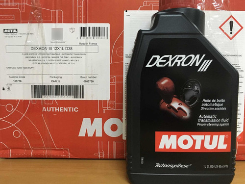 Aceite Motul Dexron Iii. Transmisión Automática.