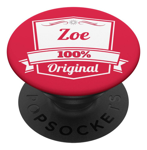 Zoe Gift - Soporte Y Agarre Para Telefonos Y Tabletas, Negro