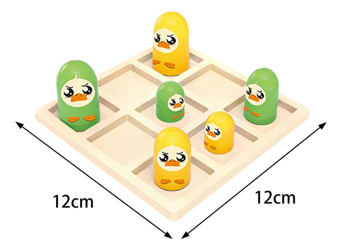 Juego Tic Tac Toe, Juego De Damas, Regalos Únicos Pato