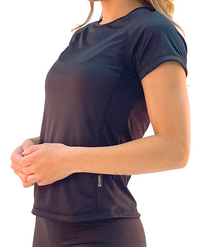 Imagen 4 de 6 de Remera Adele Set Poly Rocortes Bordados - Aerofit Sw