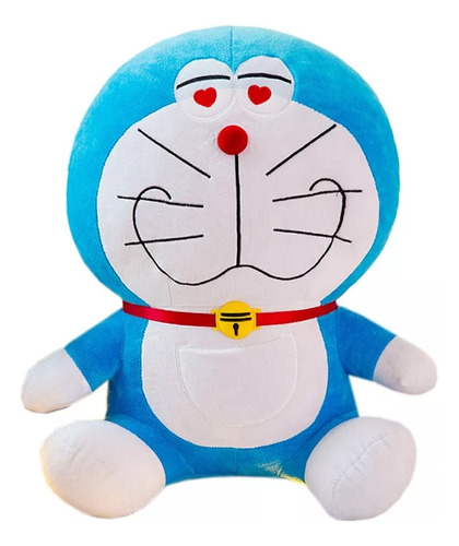 Peluche Gato Cósmico Doraemon Kawaii Felpa Suave 25 Cm