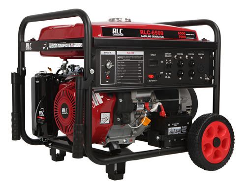 Generadora A Gasolina 6500 Watts Bifasico 110/220v