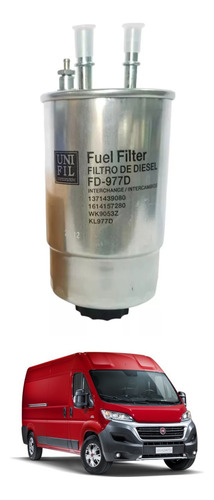Filtro Diesel Fiat Ducato 2.3/3.0l Tdi 11- 1371439080