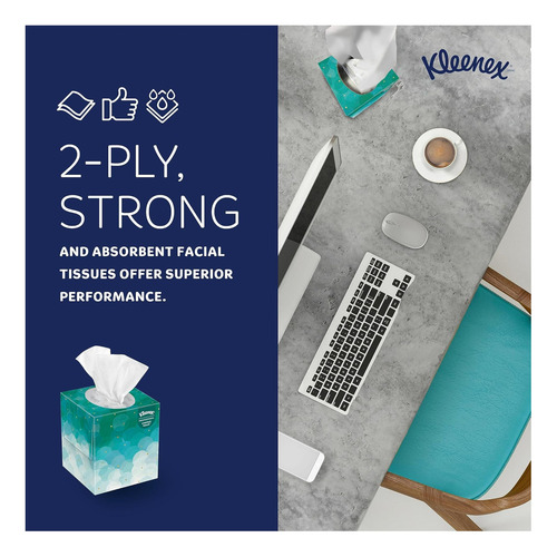 Formato De Tejido Facial Profesional De Kleenex, A Granel, 2