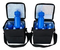 Comprar 2 Bolso Canasto Termico + 12 Caramañolas + 2 Gel