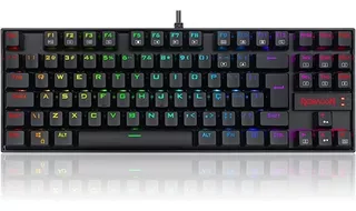 Teclado Magnetico Gamer Kumara Pro Rgb Preto Switch Brown Idioma Português Brasil