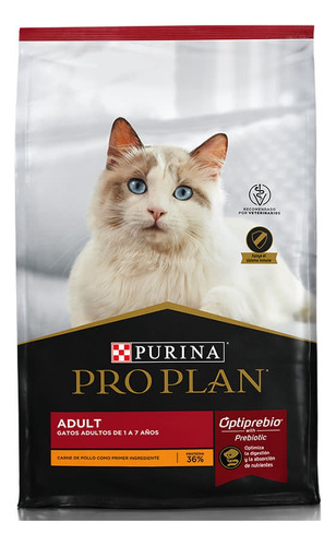 Alimento Pro Plan Gato Adulto Pollo Y Arroz 3kg Envío Gratis