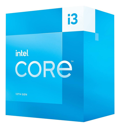 Procesador Intel Core I3-13100 Para Equipos De Sobremesa 4 N