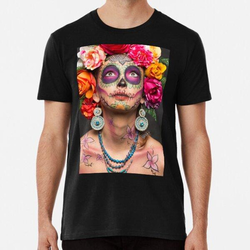 Remera Cariño Calavera De Azúcar Algodon Premium